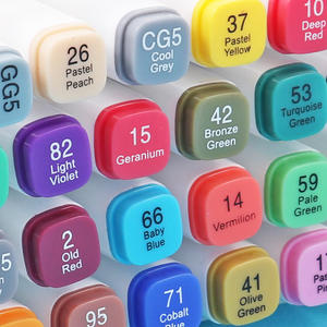 Marqueurs d'alcool Foska Marqueur d'art large et fin à double pointe pour artistes Coloriage adulte <span class=keywords><strong>Dessin</strong></span> <span class=keywords><strong>Paysage</strong></span> Croquis - Product Image 6