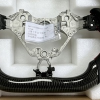 Volante de Fibra de Carbono Real en Oferta, Compatible con Subaru Brz y Toyota 86 Gt86, Accesorios para Automóviles