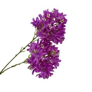 Décoration de couloir de cérémonie de mariage, photographie, maison : 2 têtes de fleurs artificielles d'<span class=keywords><strong>hortensia</strong></span> étoilé - Product Image 5