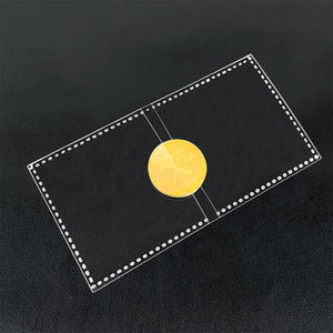 Newway 2000 <span class=keywords><strong>pochettes</strong></span> de protection pour pièces de monnaie en PET 2x2 2,5x2,5 pouces, <span class=keywords><strong>pochettes</strong></span> doubles pour collection de pièces, supports en Mylar pour pièces de monnaie - Product Image 4