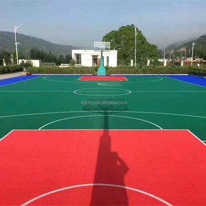 Portable Suspended Basketball Pickleball Court Floor <b>Tiles</b> Anti-slip Outdoor Sport Court PP Interlocking Flooring <b>Tiles</b> - Product Image 6