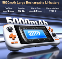 Nouvelle console de jeu vidéo portable au design populaire K56, écran tactile Full View FHD de 5,5 pouces, connexion Wifi 5G, batterie de 5000 mAh