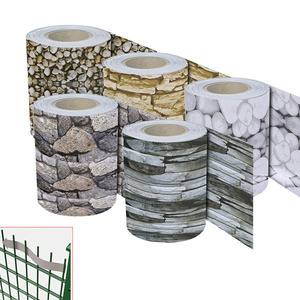 Heavy Duty 650gsm PVC Strip <b>Screen</b> 19cm*35m Waterproof Garden Fence <b>Privacy</b> Roll - Product Image 1