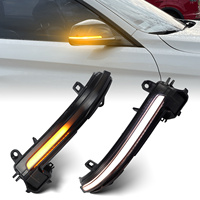 Lampu Sein Cermin LED Flash untuk BMW X1 F30 F20 F21 F22 F34 F32 I3 Lampu Indikator Berkedip Sekuensial Putih Amber Lampu Dinamis