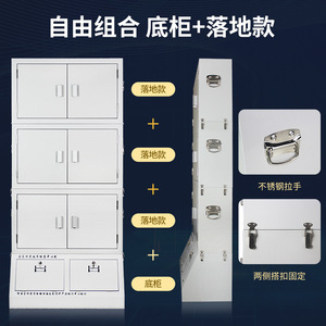 Armoire de blindage pour téléphones portables à 3 étages, boîte de rangement verrouillable pour salle d'examen scolaire et usage du personnel - Product Image 4