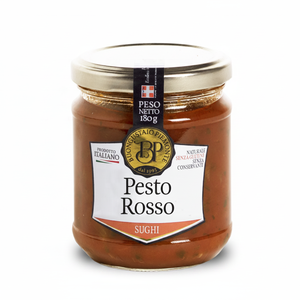 Pesto Rojo Buongustaio Piemonte, Salsa de Tomate 100% Líquida, Certificación HACCP, Frasco de Vidrio, Sin Aditivos, 18% Brix - Product Image 2