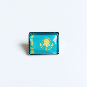 Badge en émail personnalisé du drapeau national de la Jordanie, broche en métal pour souvenir de voyage, exposition et cadeau pour les activités des jeunes - Product Image 2