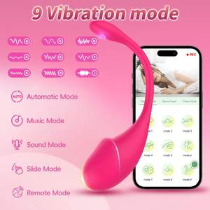 Brinquedos sexuais adultos para meninas App Controle Remoto Vibração Masturbador Elétrico Alimentado por USB com Vibração para Egg Dildo - Product Image 3