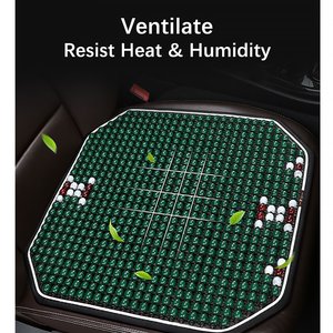 Xiangta ขายร้อน 2024 รถอุปกรณ์ตกแต่งภายในรถยนต์ครอบคลุมลูกปัดไม้เดิมที่กําหนดเองรถยนต์ฝาครอบที่นั่ง - Product Image 5