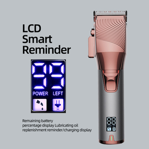Cortadora eléctrica profesional recargable para hombres, máquina <span class=keywords><strong>de</strong></span> <span class=keywords><strong>corte</strong></span> <span class=keywords><strong>de</strong></span> <span class=keywords><strong>pelo</strong></span> inalámbrica para peluquerí<span class=keywords><strong>a</strong></span>, nueva - Product Image 3