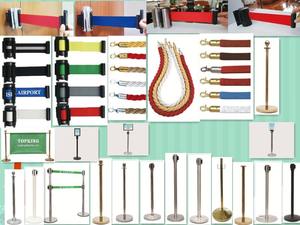 فندق/مطعم/مطار/عام/متحف/مول/إمدادات حركة المرور حاجز السيطرة على الحشود الألومنيوم - Product Image 3