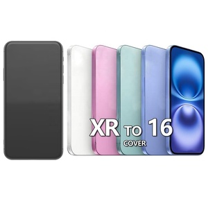 Scocca posteriore in vetro per iPhone XR, convertibile in iPhone 16, per la sostituzione della <span class=keywords><strong>cover</strong></span> posteriore della <span class=keywords><strong>batteria</strong></span> - Ingrosso - Product Image 1