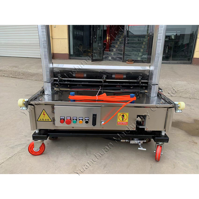 Automatic Wall Plastering Machine, Wall Plastering Machine, Interior Decoration Plastering Machine