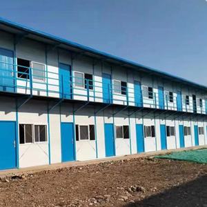 迅速組み立て式 携帯用 仮設職員用Kハウス 即時解決 軽量鉄骨 労働者宿舎 プレハブK型ハウス - Product Image 5