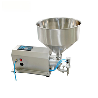 Machine de remplissage de pâtes visqueuses avec convoyeur pour curry, chocolat, crème cosmétique, sauce aux cacahuètes, beurre, tomate, miel