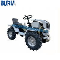 Tracteur compact diesel 4x4 4WD 18 CV avec boîte de vitesses, pompe et moteur pour ferme, jardin et verger chinois