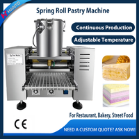 Machine à faire des gâteaux à mille étages à mousse à retournement automatique, acceptant les dimensions personnalisées de 6, 8, 9 et 10 pouces, machine à faire des crêpes au fromage