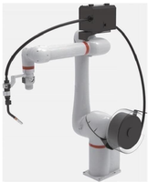 Chariot mobile pour robot collaboratif de soudage automatique pour torche de soudage MAG et MIG