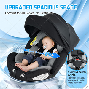 360 °   Siège auto pivotant pour enfant avec ISOFIX, pour les âges de 0 à 12 ans, certifié I-Size (<span class=keywords><strong>ECE</strong></span> R129) - Product Image 5