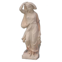 Polissage marbre fille nue statue marbre dieu statue marbre blanc taille réelle statue féminine figure grecque