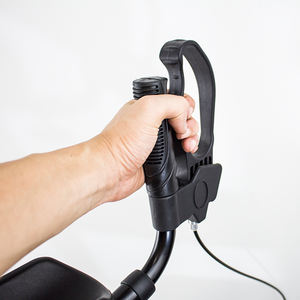 8 वर्ग ऊंचाई समायोज्य rollator के साथ 4 पहिया खरीदारी की टोकरी बैग बड़े लोगों के लिए सीट के साथ rollators वॉकर - Product Image 4