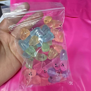 ไฟกลางคืนรูปผีเรซิ่นน่ารัก ของตกแต่ง DIY แบบแขวน ขนาดเล็ก สีสันสดใส สำหรับตกแต่งสวนจิ๋ว ของประดับตกแต่งฮาโลวีน - Product Image 5