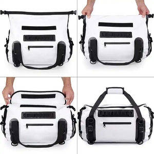 Custom Size 30L 50L 90L <strong>PVC</strong> Roll <strong>Top</strong> Foldable Outdoor Sport Hiking Camping Travel Duffle Dry Bag Waterproof Backpack - Product Image 2