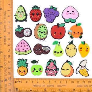 2025 Wholesale Cute Cartoon Fruit Drink Flower butterfly 2024 New Wholesale Custom <b>Shoes</b> Designer Pvc Clogs Charms <b>Accessories</b> - Product Image 6