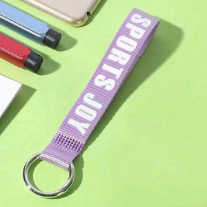 Funda de nailon tejida para botella, llavero de seguridad personal, hebilla de cincha, mosquetón colgante, soporte para llaves, cordón para herramientas - Product Image 2