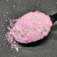 Paillettes irisées tendance 2026 pour la décoration de chaussures, flocons de paillettes à bulles pour la confection de vêtements et le design textile