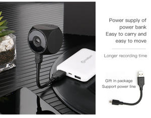 Mini Cámara de Seguridad Inalámbrica Wifi con Detección de Movimiento, Audio Bidireccional y Visión Nocturna de Nuevo Diseño - Product Image 3