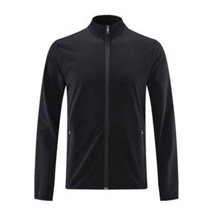 Chaqueta Deportiva de Invierno Impermeable con Cremallera y Logotipo Personalizado para Hombre - Secado Rápido, Transpirable, de Poliéster/Spandex para Correr y Actividades al Aire Libre - Product Image 4