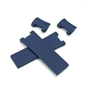 Bracelet de rechange en caoutchouc <span class=keywords><strong>bleu</strong></span> 22 mm pour montre marine Ulysse Nardin, série Marine - Product Image 4
