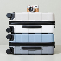 Pailox 20 Bagages à main approuvés par la compagnie aérienne Valise à compression sous vide à coque rigide 24 avec roues pivotantes Serrure TSA intégrée