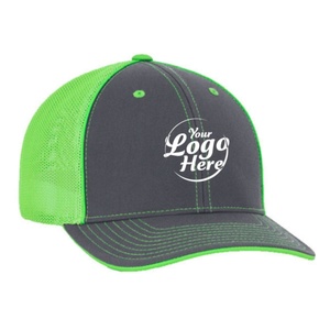 Customizable <b>Waterproof</b> Sporty Dot Trucker Mesh Baseball <b>Caps</b> with Custom Logo for Promotions & Brand Awareness Unisex Summer - Product Image 1