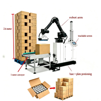 Robot collaboratif industriel automatique chinois pour le manutention de bouteilles, bois, pots, seaux, matériaux composites, palettes et briques, doté d'un bras robotique