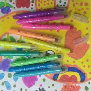 Pennarelli Gel Non Trasparenti su Carta, Colori Assortiti, Lavabili, Effetto Seta, Marcatori per Bibbia, <span class=keywords><strong>Evidenziatori</strong></span> - Product Image 5