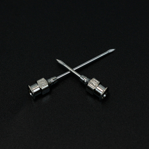 HN Factory <strong>Price</strong> Reusable Stainless Steel Metal Veterinary <strong>Syringe</strong> <strong>Needle</strong> Animal Pet Vaccine Injection Epidemic Prevention - Product Image 1