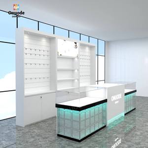 Mostrador de Tienda con Diseño de Estante Frontal con Luz LED para Exhibición de Teléfonos Celulares - Product Image 5
