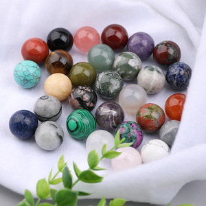 Vente en gros de boules sphériques de pierres précieuses naturelles polies de 2.0 cm boule de roches de cristal de guérison <span class=keywords><strong>collection</strong></span> minérale et cadeaux de décoration intérieure - Product Image 1