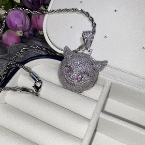 Collana con ciondolo a forma di diavolo per uomo e donna, gioielli alla moda, regalo per l'uso quotidiano - Product Image 4