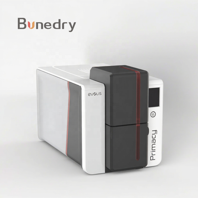 Automatic Plastic PVC ID Card Printer Machine 100pcs Capacity Primacy2 PVC Card Printing