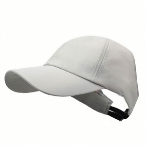 หมวกกีฬาผู้ชายและผู้หญิงขายส่ง หมวกวิ่งโพลีเอสเตอร์สำหรับฤดูร้อน หมวกกันแดด หมวกเบสบอลแห้งเร็ว - Product Image 4