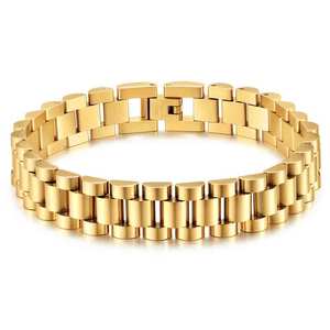 Correas de reloj de acero inoxidable de 12MM, pulseras multicolor galvanizadas para hombres y mujeres, accesorio de joyería con hebilla duradera - Product Image 4