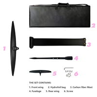 Nouveau Kit Hydrofoil Efoil Hot OEM Factory Carbon Foil Axis Fireball1350 Aile Avant SUP Foil Hydrofoil Pump Kite Surfing