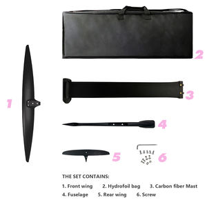 Nouveau Foil Carbone Fabrication OEM Balle de Feu 1070 Aile Avant 877cm² Set Hydrofoil SUP Efoil Wing Foil Hydrofoil Pompe <span class=keywords><strong>Kite</strong></span> Surf - Product Image 3