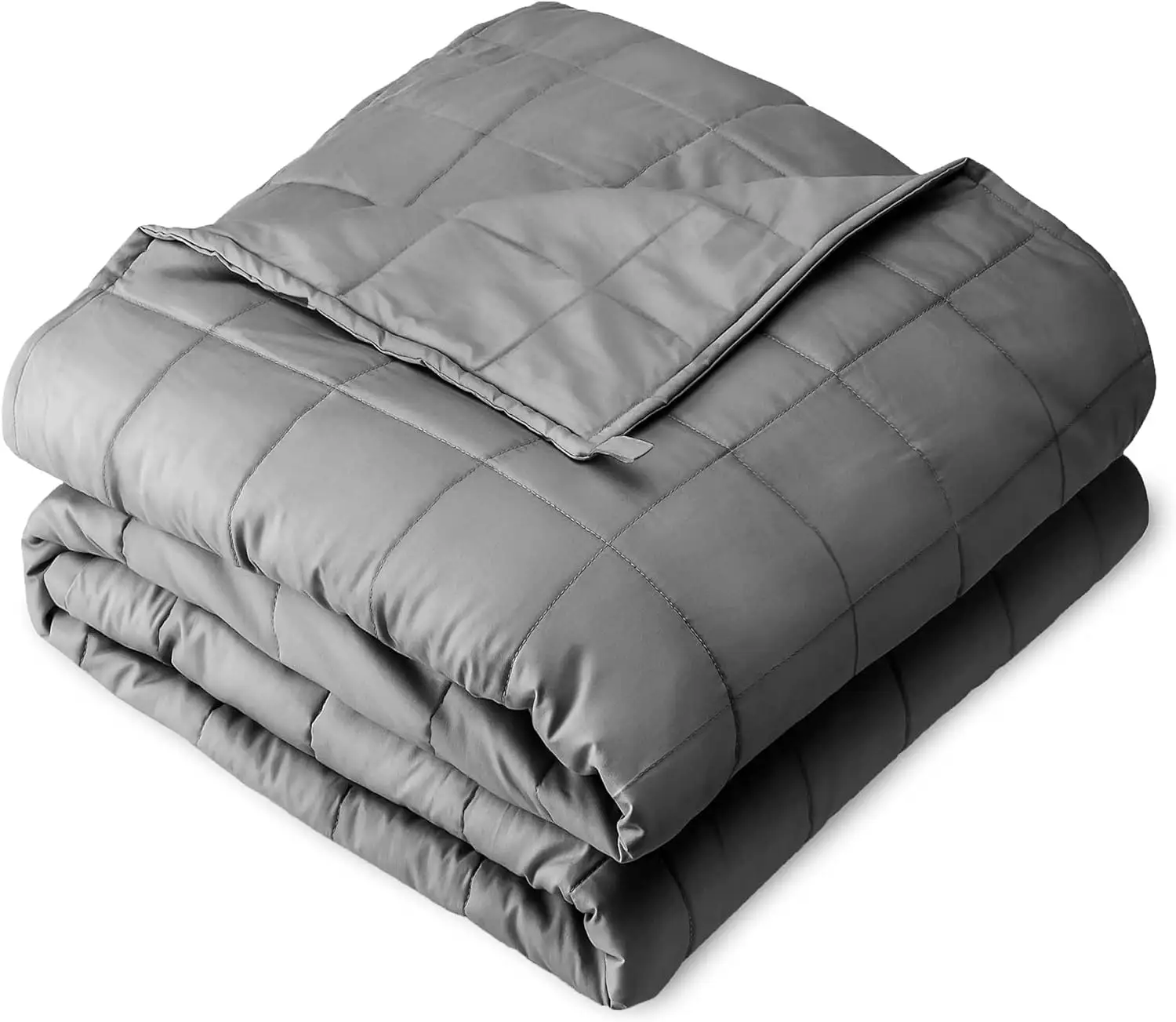 Дышащее плотное одеяло с боковым швом и стеклянными бусинами, всесезонное мягкое утяжеленное одеяло