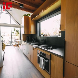 كوخ جاهز على شكل حرف A، منازل صغيرة للعطلات، إيجارات Airbnb، وحدات سكنية بسقف مثلث، منزل خشبي، فندق، فيلا بإطار فولاذي - Product Image 5