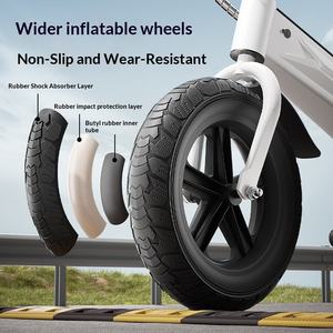 Nouveau vélo d'équilibre électrique pour enfants à vitesse réglable avec roues de 12 pouces et cadre en acier carbone pour garçons et filles - Product Image 4