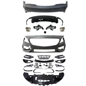 Kit de carrocería para coche, parachoques delantero, difusor trasero, terminales de escape, serie W117 Cla para <span class=keywords><strong>Mercedes</strong></span> Benz, actualización Cla45 Amg - Product Image 1
